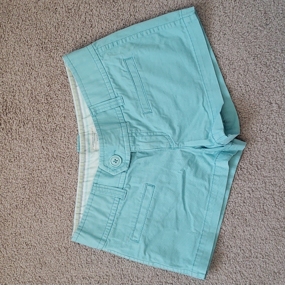 Light blue shorts